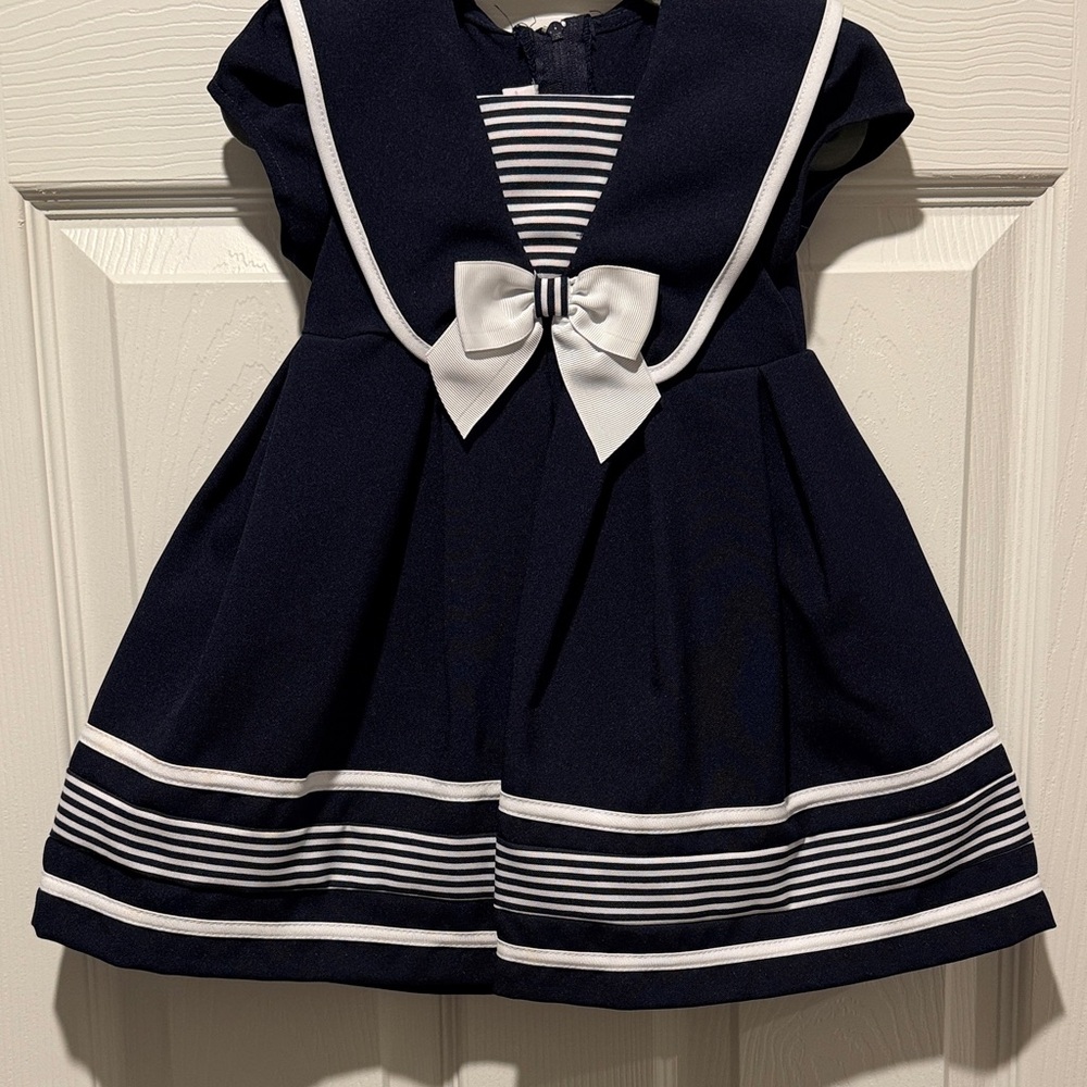 Bonnie Baby NWOT Gorgeous Sailor Dress - Picture 3 of 5